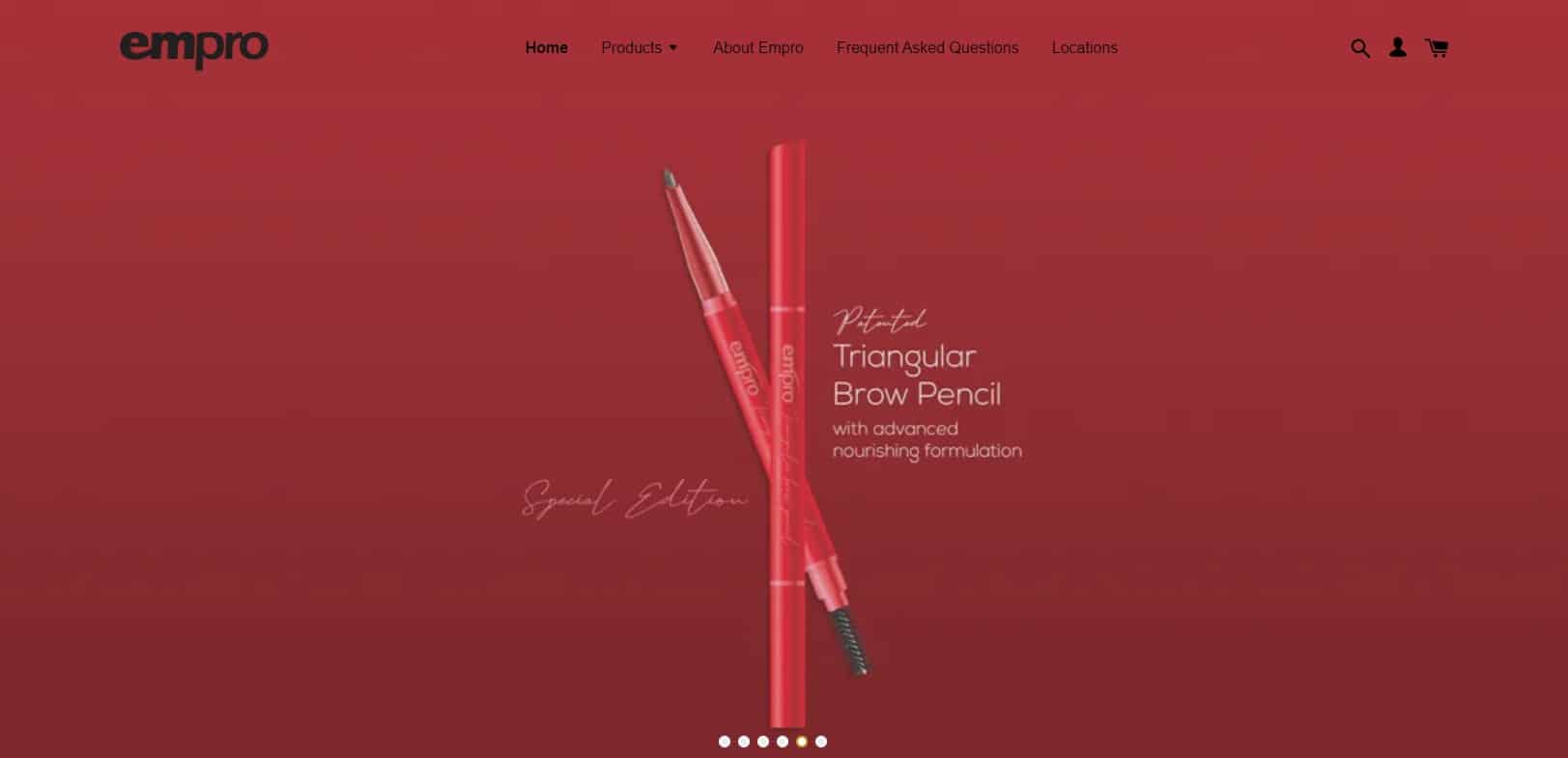 empro cosmetics website