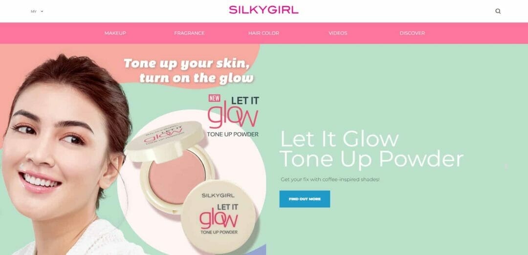 silkygirl cosmetic website