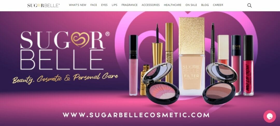 sugar belle cosmetics